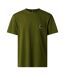 Mens Mountain Pocket T-shirt Woodland Green The North Face-2