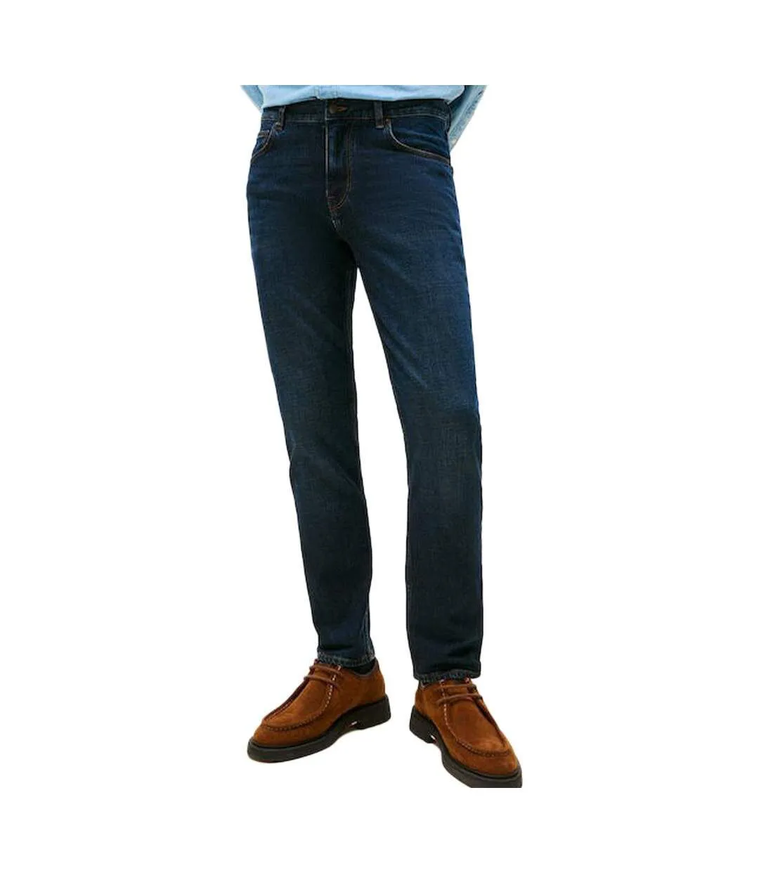 Jean droit brut homme tommy hilfiger denton-1