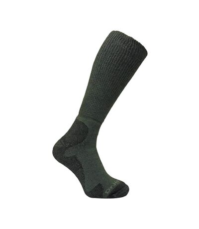 1 Pack Mens Extra Wide Knee High Merino Wool Hiking Socks