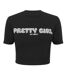 Haut Court Femme Noir Gris Pretty Boy Ugly World-1