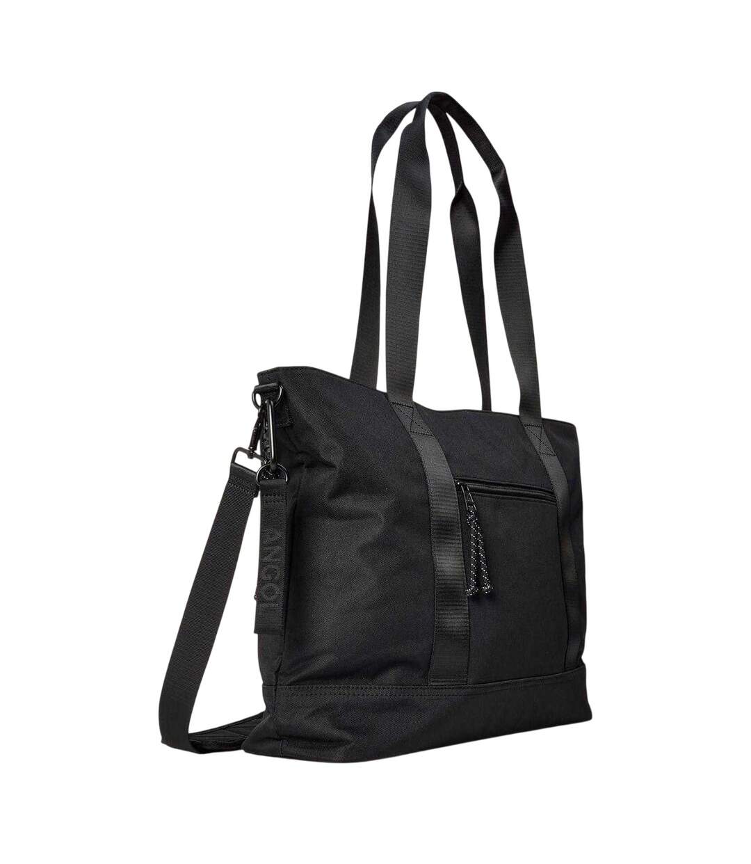 Logo Two Tone Tote Bag One Size Black Kangol-2