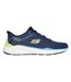 Mens Equalizer 5.0 Slip-in Trainers Navy Multicoloured Skechers-3