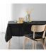Nappe en Coton Mistraline 140x240cm Noir-3