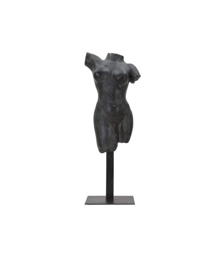 Statue Buste Féminin Musée 50cm Noir