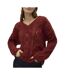 Pull bordeaux femme vero moda structure-1