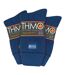 THMO - Lot de 3 Paires Chaussettes Femme Doublées Thermiques Chaudes-2