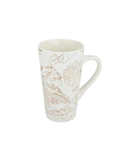 Lot de 2 Mugs Toucan 50cl Blanc