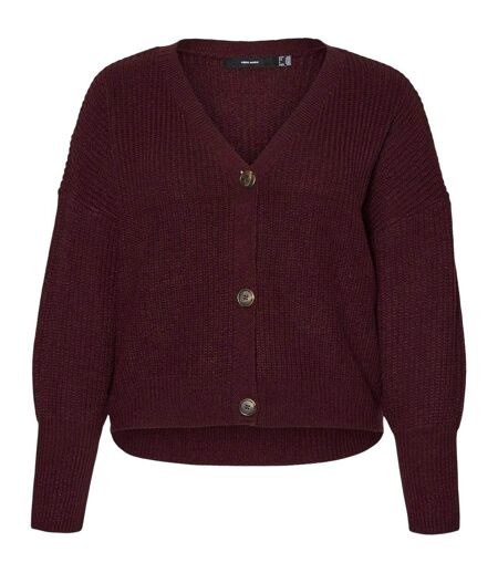 Cardigan Femme Bordeaux Vero Moda