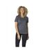T-shirt Kratos Femme Gris Pâle Elevate-1