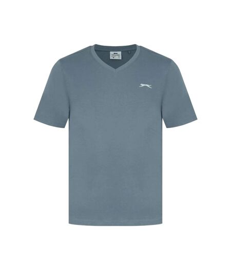 T-shirt Motif/style Logo Brodé Homme Bleu Foncé Slazenger