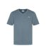 T-shirt Motif/style Logo Brodé Homme Bleu Foncé Slazenger-1