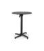 Table Pliable Ronde Intérieur & Extérieur Dorthy 74cm Noir-2