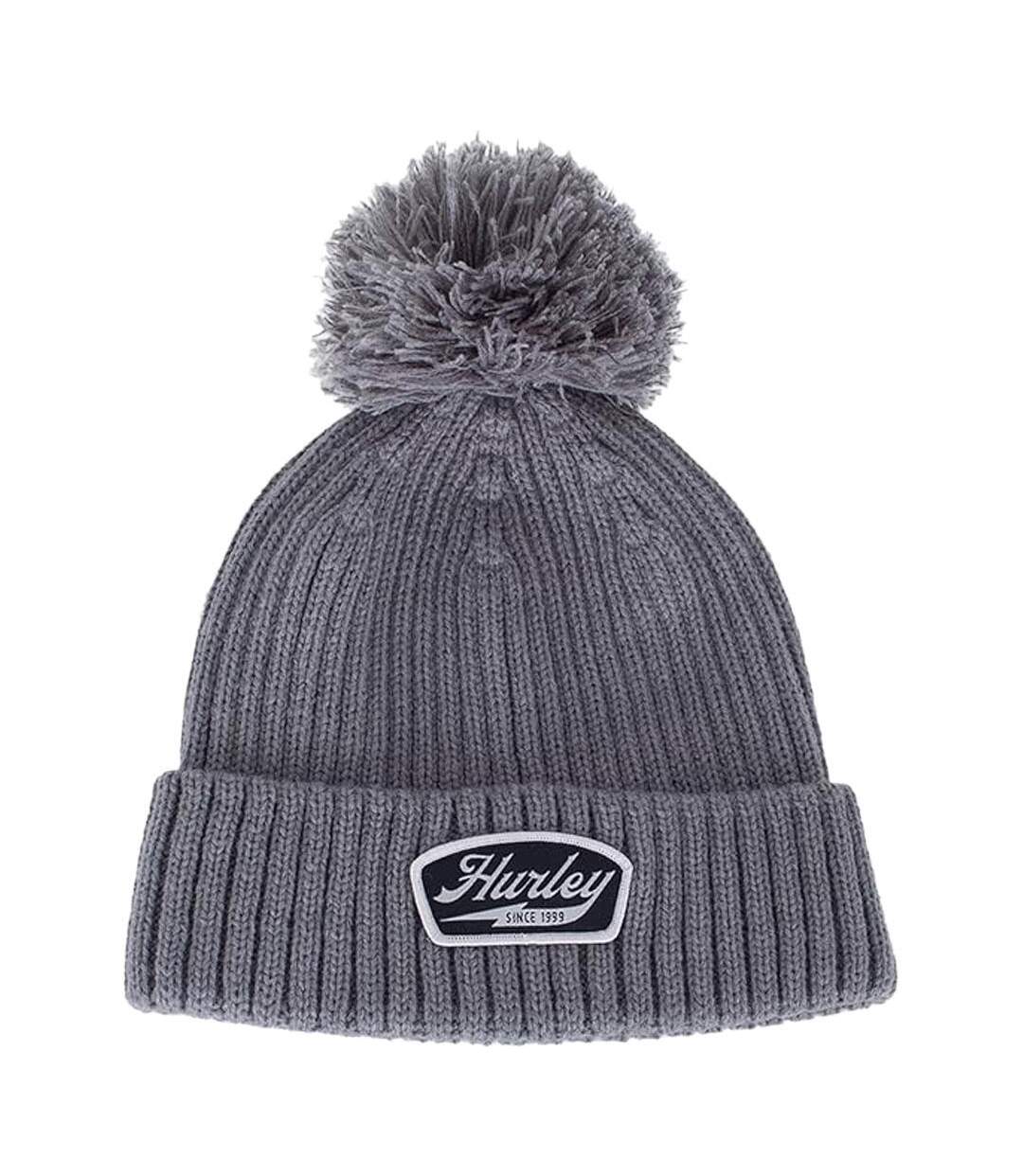 Bonnet gris homme hurley static-1