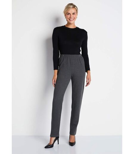 Legging droit ceinture élastiquée avec laine
