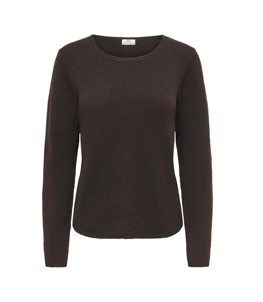 Pull marron femme jdy brielle-1
