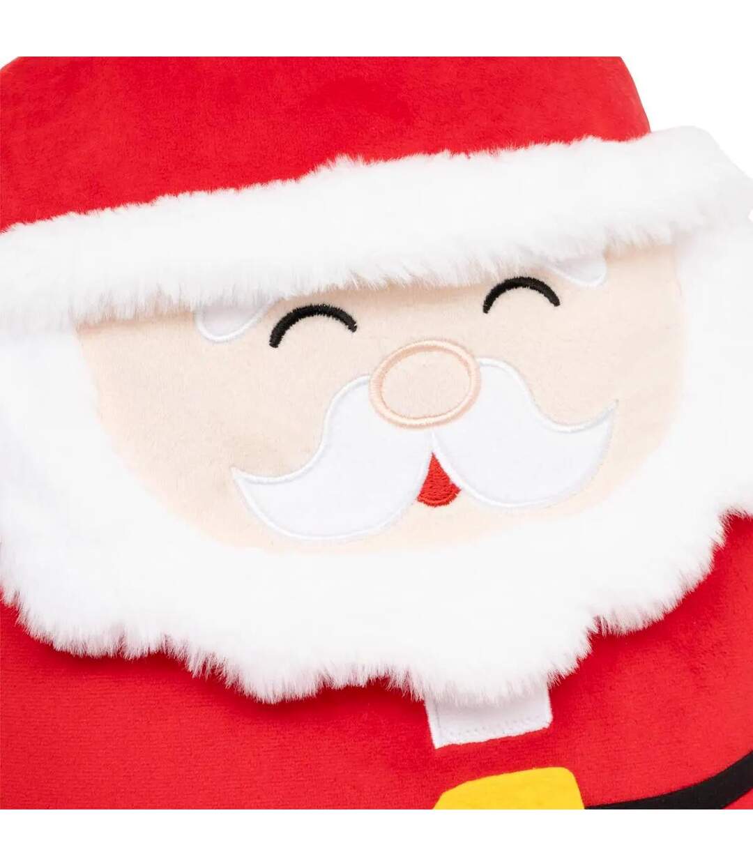Peluche Déco Père Noël Squishy 35cm Rouge-2