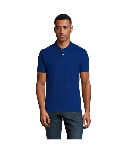 Polo Portland Homme Bleu Outremer Gris SOLS