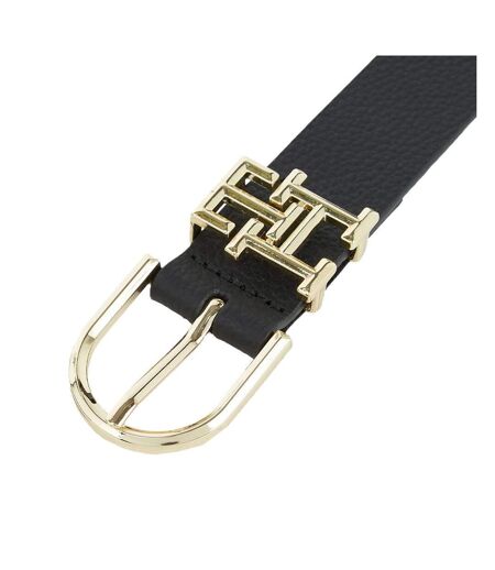 Ceinture Noir Femme Tommy Hilfiger Lux 3.0 - T 90