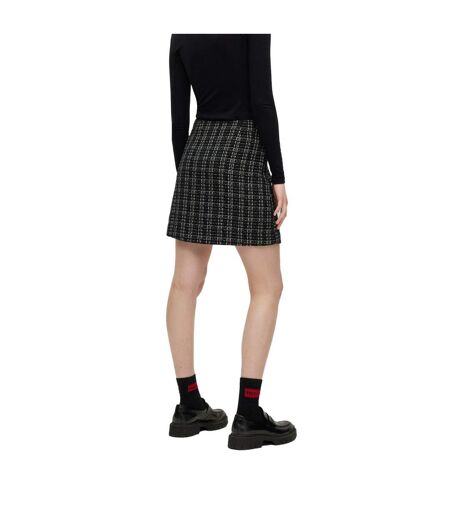 Womens/ladies Rimia-1 Mini Skirt Multicoloured Hugo