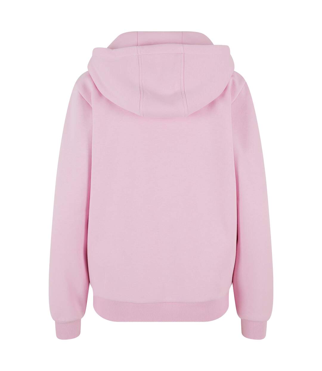 Sweat À Capuche Duveteux Femmes/ladies Rose Tendre Build Your Brand-3