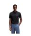 Mens Stripe Cotton Logo T-shirt Dark Blue Boss-2