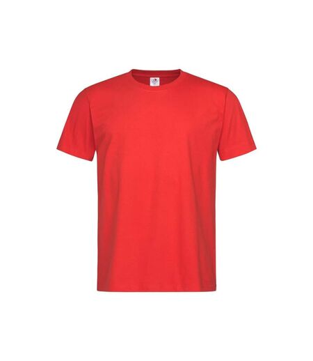 T-shirt Confortable Homme Rouge Stedman