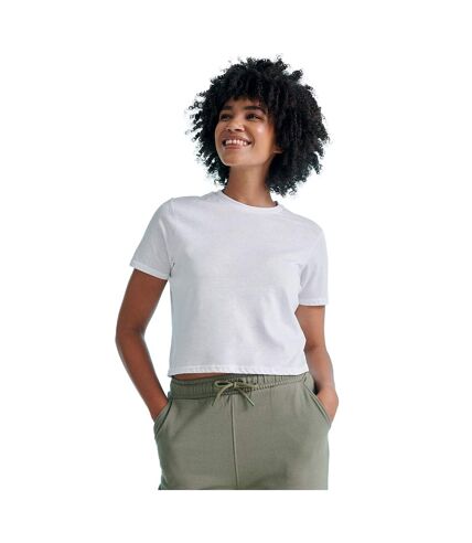 SF - T-shirt court - Femme (Blanc) - UTRW9303