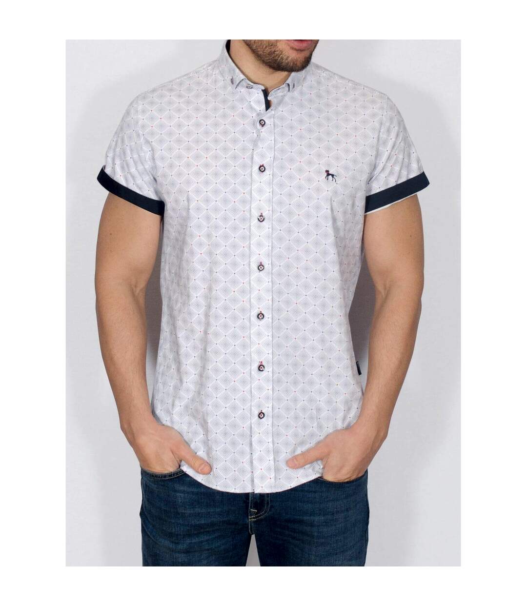 Chemise delah homme blanc Generic