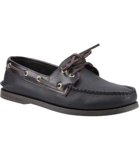 Chaussures Bateau Authentic Original Homme Grenat Noir Sperry