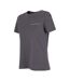 T-shirt Motif/style Imprimé Au Dos Femme Gris 4F-2