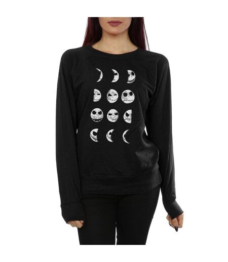 Disney - Sweat NIGHTMARE BEFORE CHRISTMAS JACK MOON - Femme (Noir) - UTBI9476
