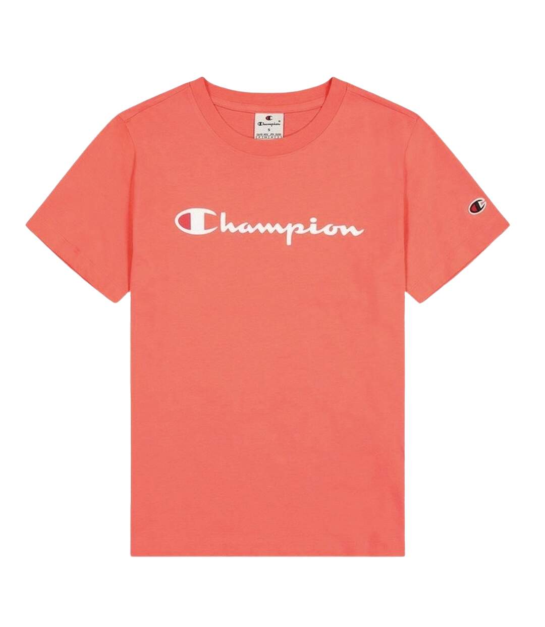 T-shirt Manches Courtes Femme Corail Champion-2