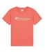 T-shirt Manches Courtes Femme Corail Champion-2