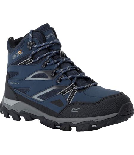 Bottines De Marche Holcombe Homme Bleu Marine Gris Foncé Regatta