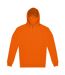 Unisex adult id.333 hoodie orange B&C-1