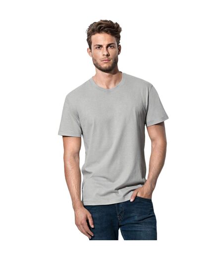 T-shirt Classique Homme Gris Chiné Stedman