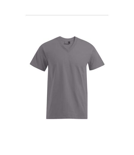 T-shirt Premium Adulte Nouveau Gris Clair Uni Promodoro