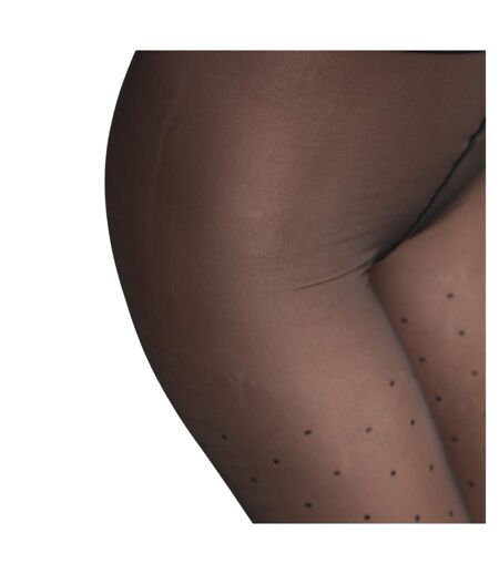 Collant thermique effet peau et motif Thermo