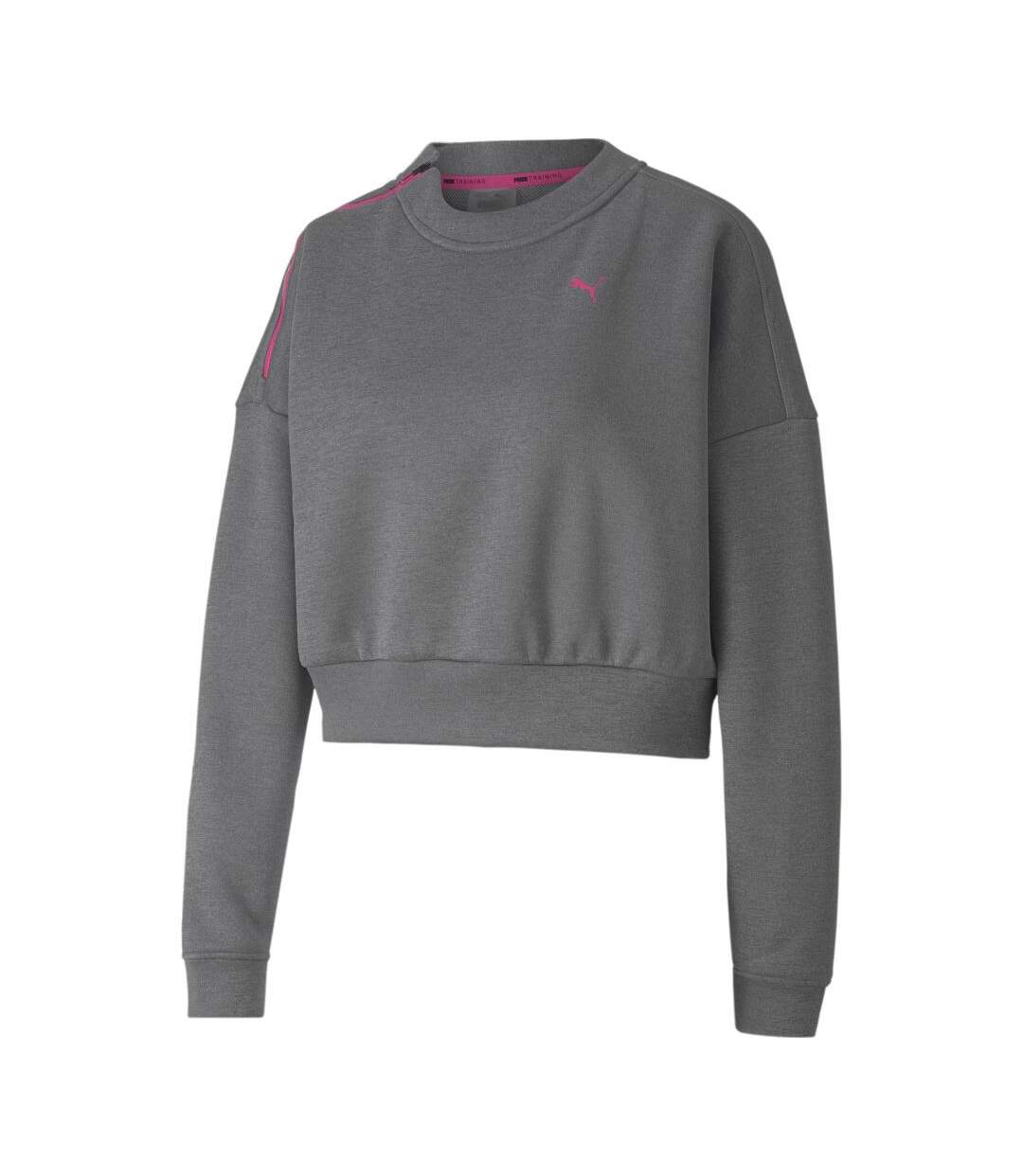 Sweat Gris Femme Puma Bebol Crew - S