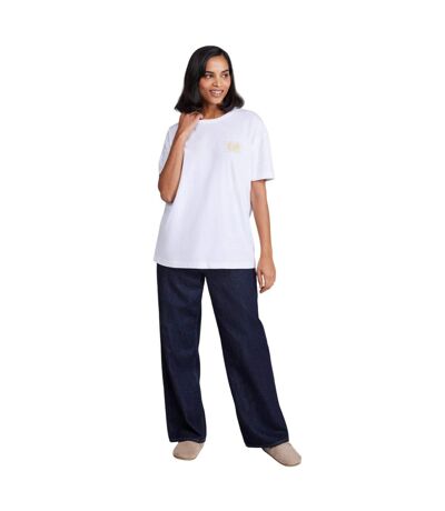 T-shirt Leena Femme Blanc Animal