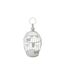 Lot de 2 Cages à Oiseaux Métal Bird 39cm Blanc-4
