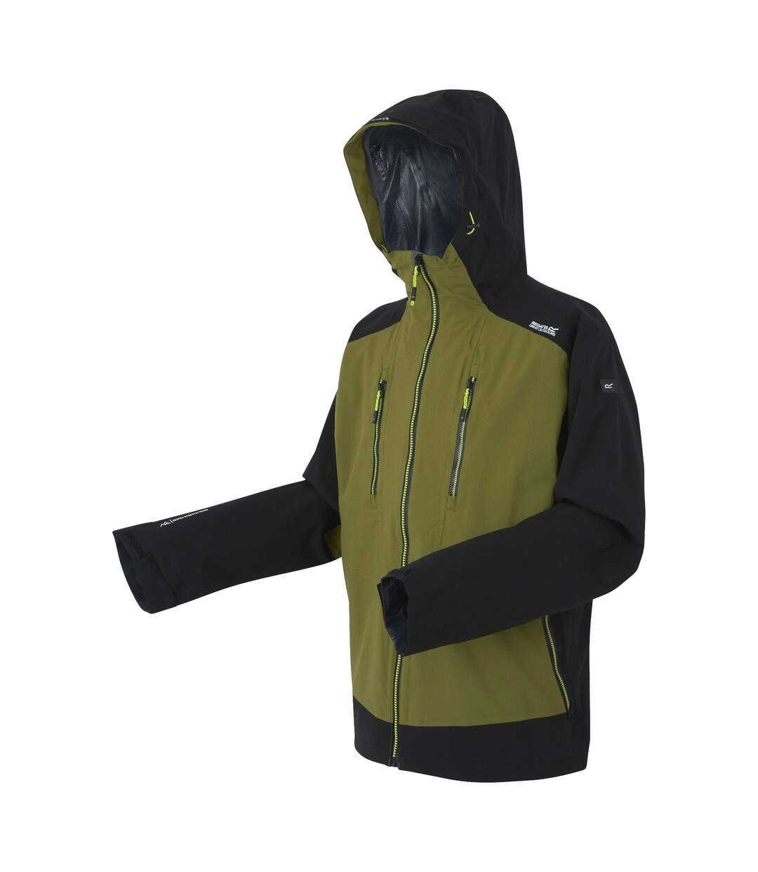 Mens Sacramento X 3 In 1 Jacket Nephrite Green Black Regatta-4