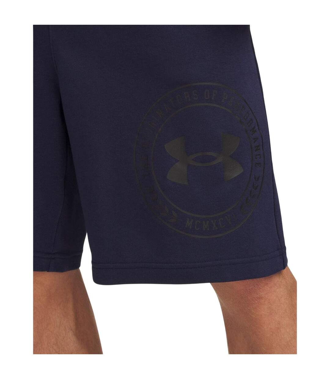 Short Motif/style Imprimé Graphique Rival Homme Bleu Marine Noir Under Armour-4