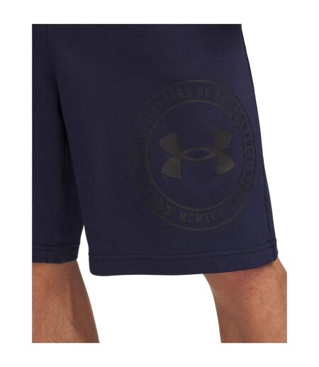 Short Motif/style Imprimé Graphique Rival Homme Bleu Marine Noir Under Armour