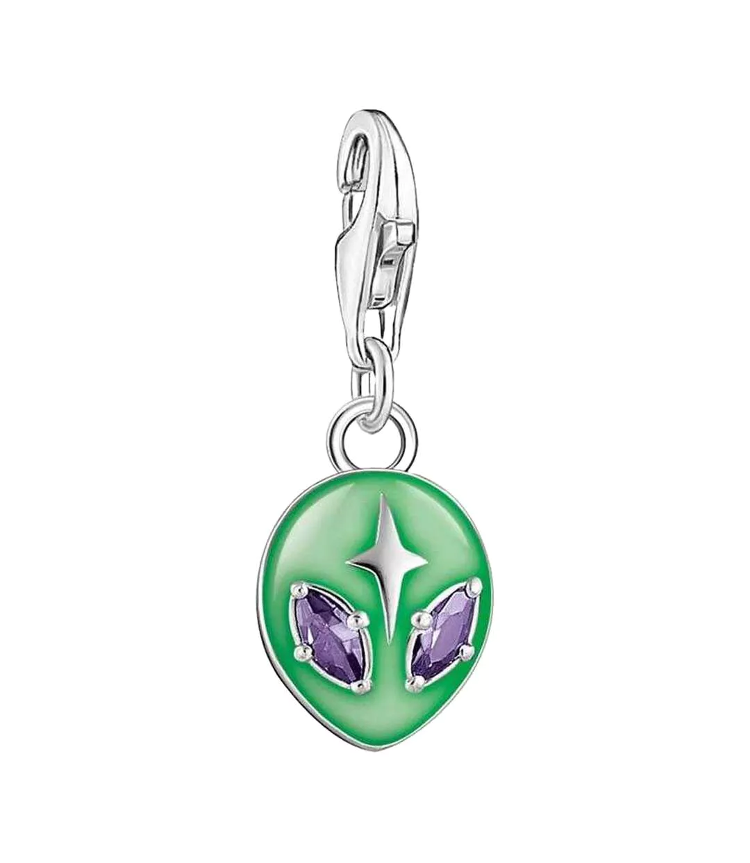Unisex Adult Alien Pendant One Size Green Thomas Sabo-1