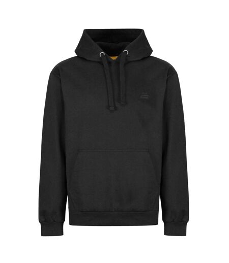 Mens Fleece Regular Hoodie Black Iron Mountain