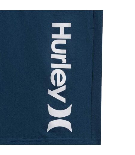 Mens Logo Elasticated Waist Shorts Blue Hurley