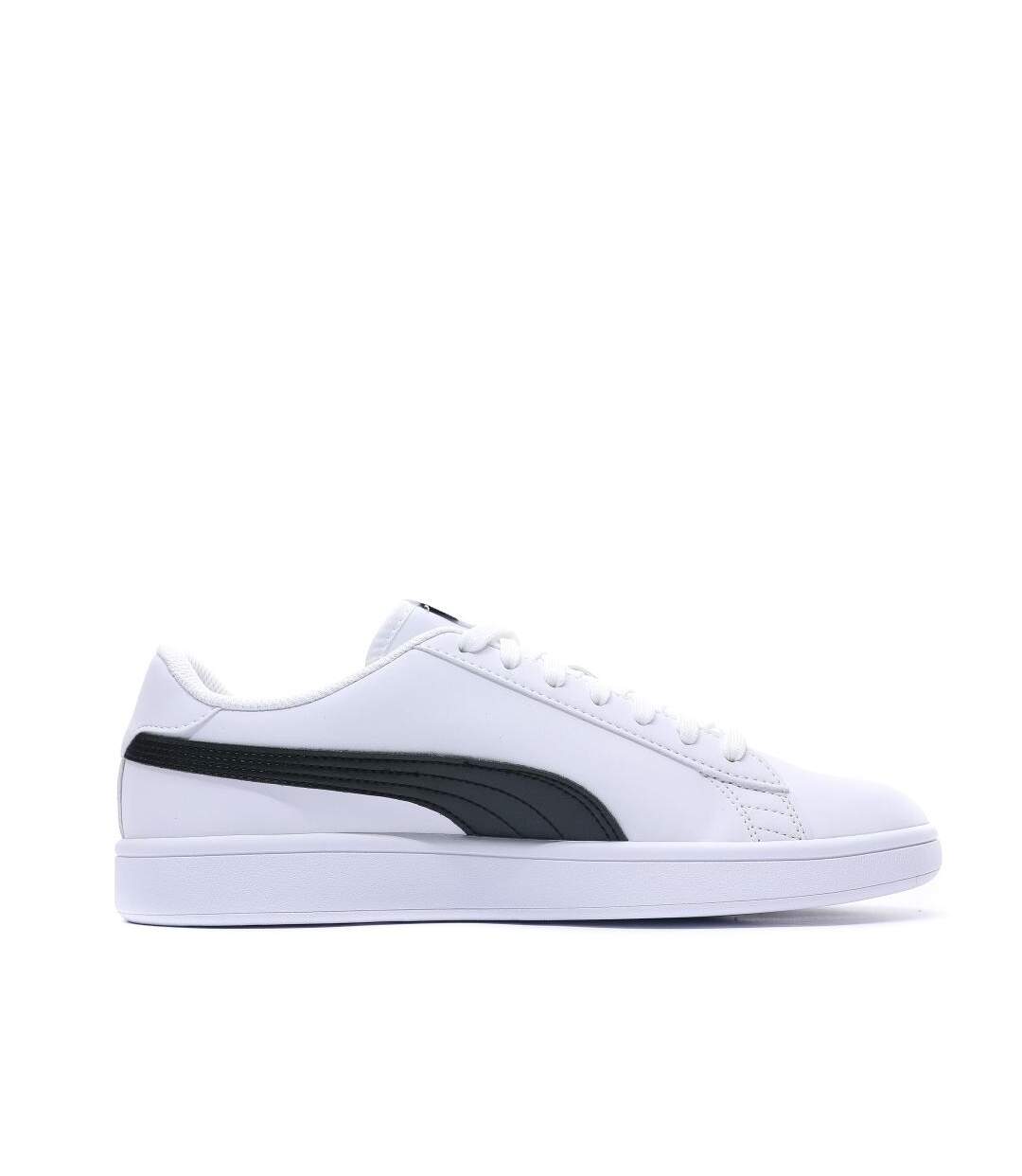 Baskets blanches homme puma smash v2-2