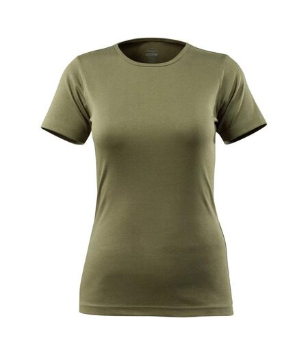 Womens/ladies Crossover Arras T-shirt Moss Green Mascot