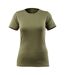 Womens/ladies Crossover Arras T-shirt Moss Green Mascot-1